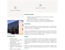 Tablet Screenshot of clinicamedicanorte.com